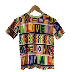 Lakwena X H&M T Shirt Youth 8/10 Colorful Collab Lovely Day